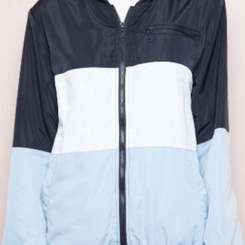 Pacsun Blue Windbreaker Jacket - Picture 4 of 5